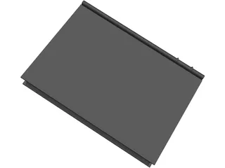 Book Hardcover Closed 3D Model preview