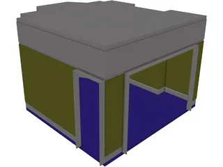 Lounge Room 3D Model preview