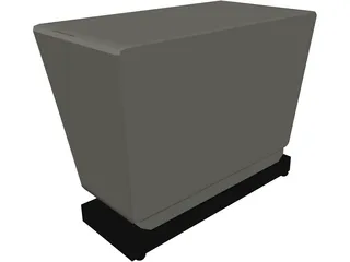 Microfilm Reader 3D Model preview