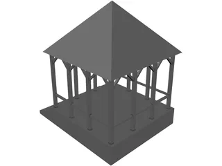 Gazebo 3D Model preview