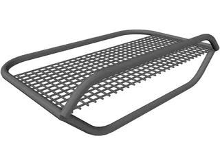 Crush Barrier 1.5m 3D Model preview