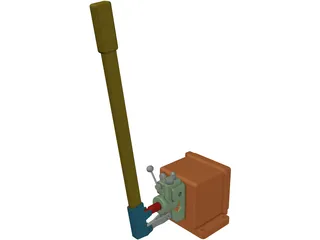 Priming Pump 3D Model preview