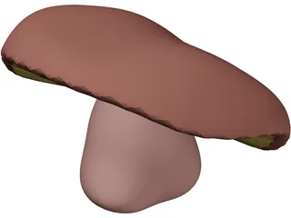 Mushroom 3D Model preview