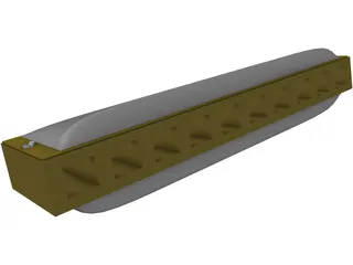 Mouth Organ 3D Model preview