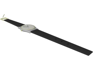 Watch 3D Model preview