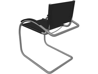 Breuer Cesca 3D Model preview