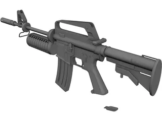 Rifle 3D Model preview