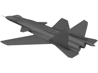 Sukhoi Su-47 Berkut 3D Model preview