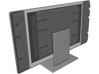 Plazma TV 3D Model preview