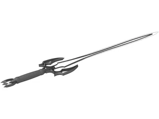 Fantasy Sword (Sword Of Darkness) 3D Model preview
