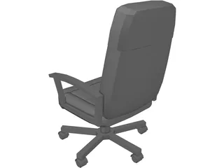 Office Chair 3D Model preview