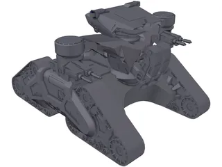 Terminator HK Goliath 3D Model preview