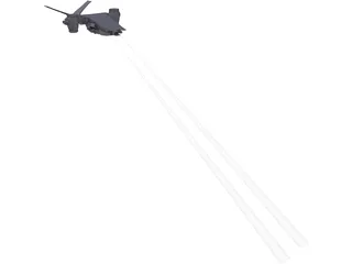 Terminator Aerial HK 3D Model preview