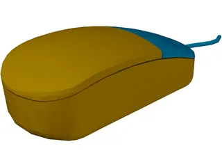 Computer Mouse 3D Model preview
