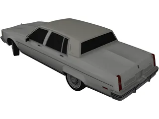 Oldsmobile Regency (1980) 3D Model preview