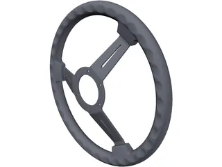 Nardi Classic Steering Wheel 330mm 3D Model preview