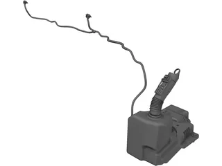 Fiat Ducato Windscreen Washer 3D Model preview