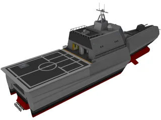USS Independence (LCS-2) 3D Model preview