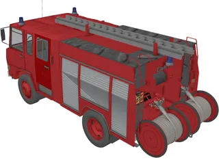 Renault Camiva Berliet 770 (1981) 3D Model preview