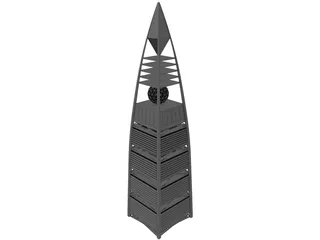Al Faisaliah Center 3D Model preview