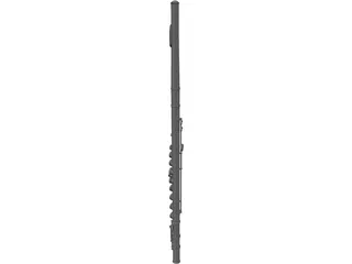 Flute 3D Model preview