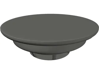 Fire Detector 3D Model preview