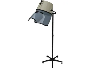 Hairdryer 3D Model preview