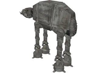 Star Wars Imperial Walker (AT-AT) 3D Model preview