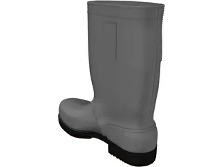 Boot 3D Model preview