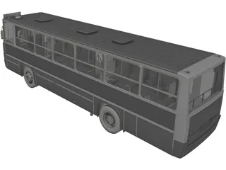 Ikarus 260E 3D Model preview