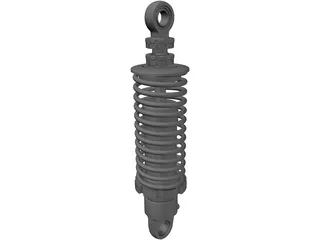 Bilstein MDS860 Shock Absorber 3D Model preview