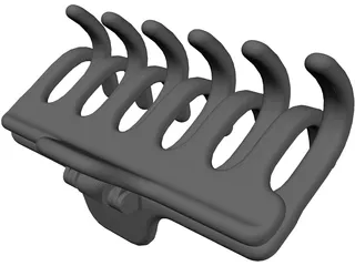 Hairclip 3D Model preview