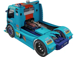 Ford Cargo DF Motorsport 3D Model preview
