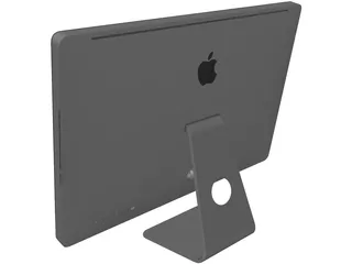 Apple iMac 27 Inch Monitor 3D Model preview