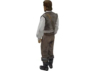 Sailor 3D Model preview