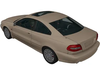 Volvo C70 Coupe 3D Model preview
