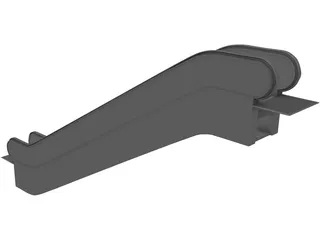 Escalator 3D Model preview