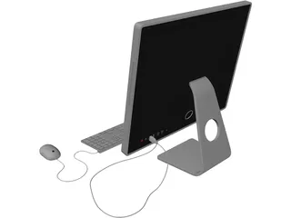 Apple iMac 3D Model preview