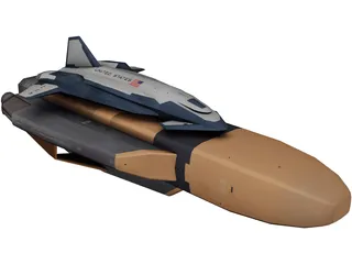 Shuttle 3D Model preview