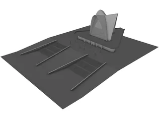 Cathedral 3D Model preview
