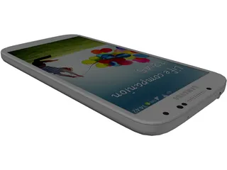Samsung Galaxy S4 3D Model preview