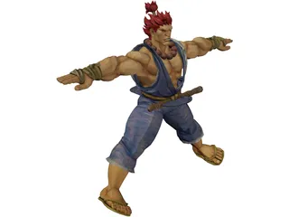 Akuma 3D Model preview