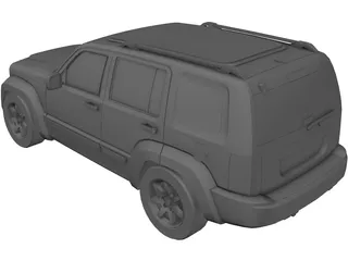 Jeep Liberty (2010) 3D Model preview