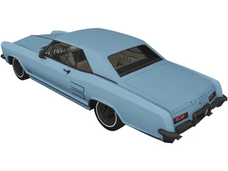 Buick Riviera (1963) 3D Model preview