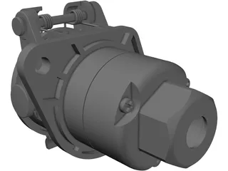 ABS Socket for Trailer 3D Model preview