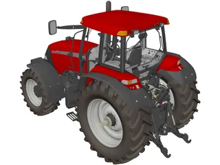 Tractor Case MXM 190 3D Model preview