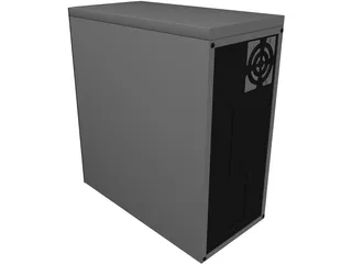 Coolermaster PC 3D Model preview