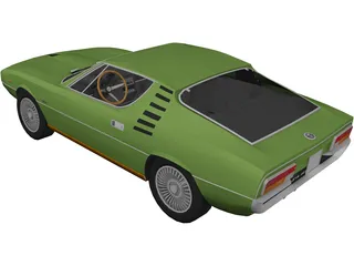 Alfa Romeo Montreal 3D Model preview