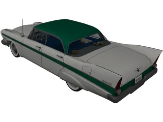 Plymouth Belvedere (1957) 3D Model preview