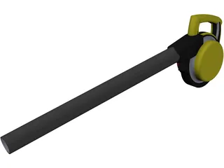Leaf Blower 3D Model preview